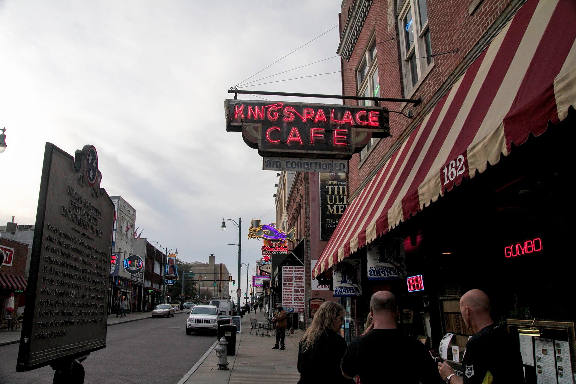 King's Palace Cafe on Beale Street in Memphis, Tennessee