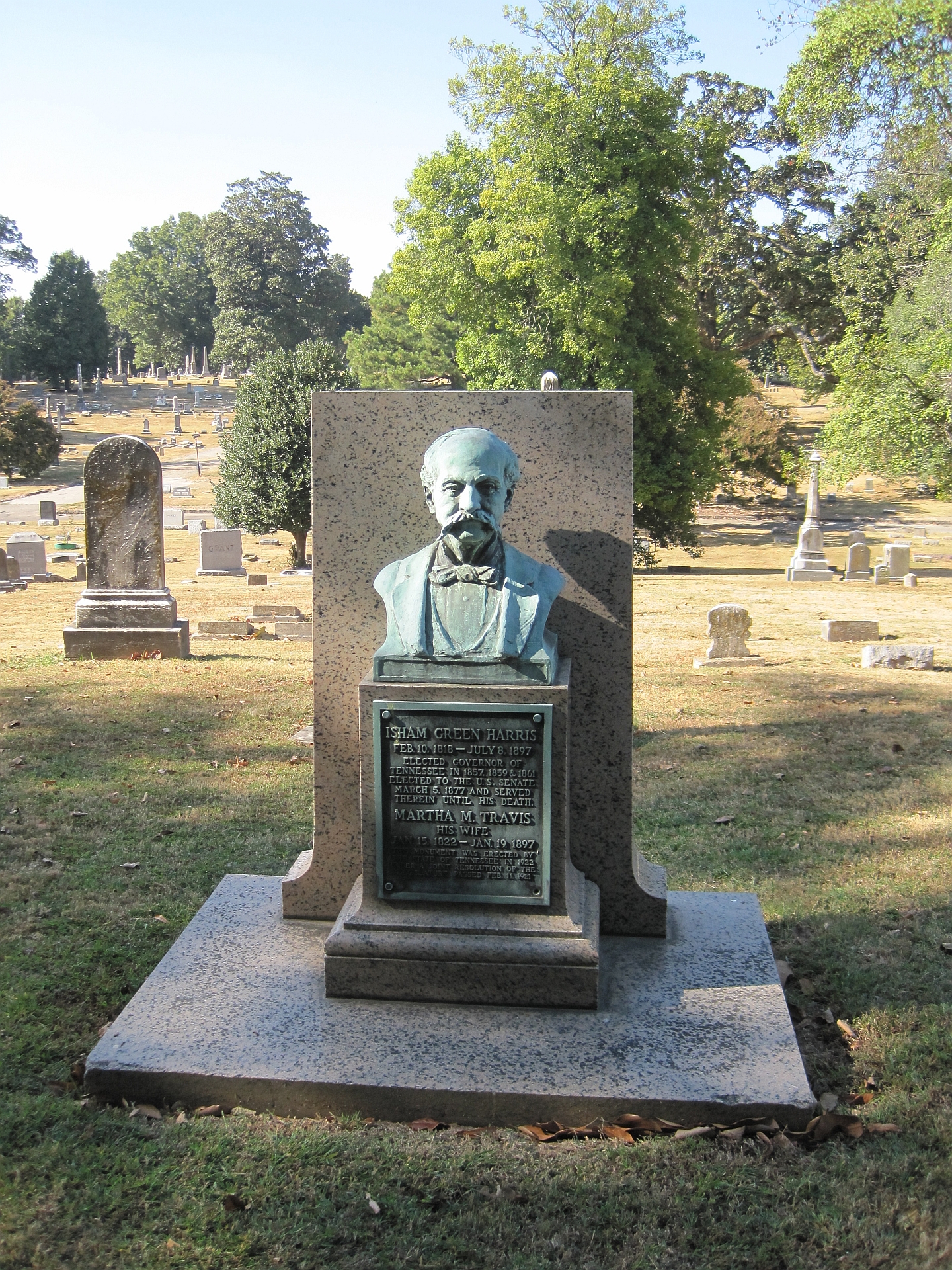 Elmwood Cemetery in Memphis, Tennessee