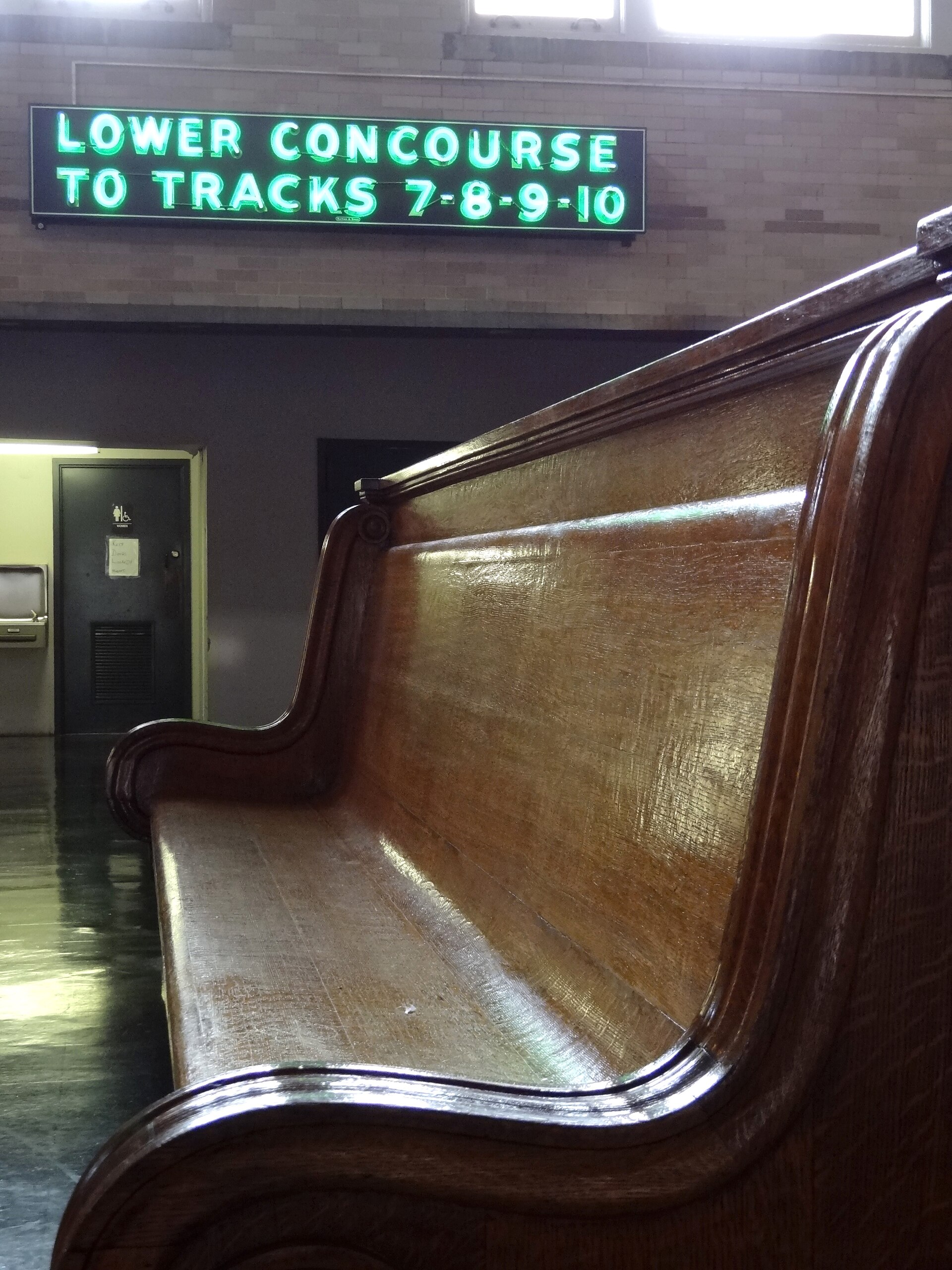 The interior of Union Station in downtown Memphis, Tennessee