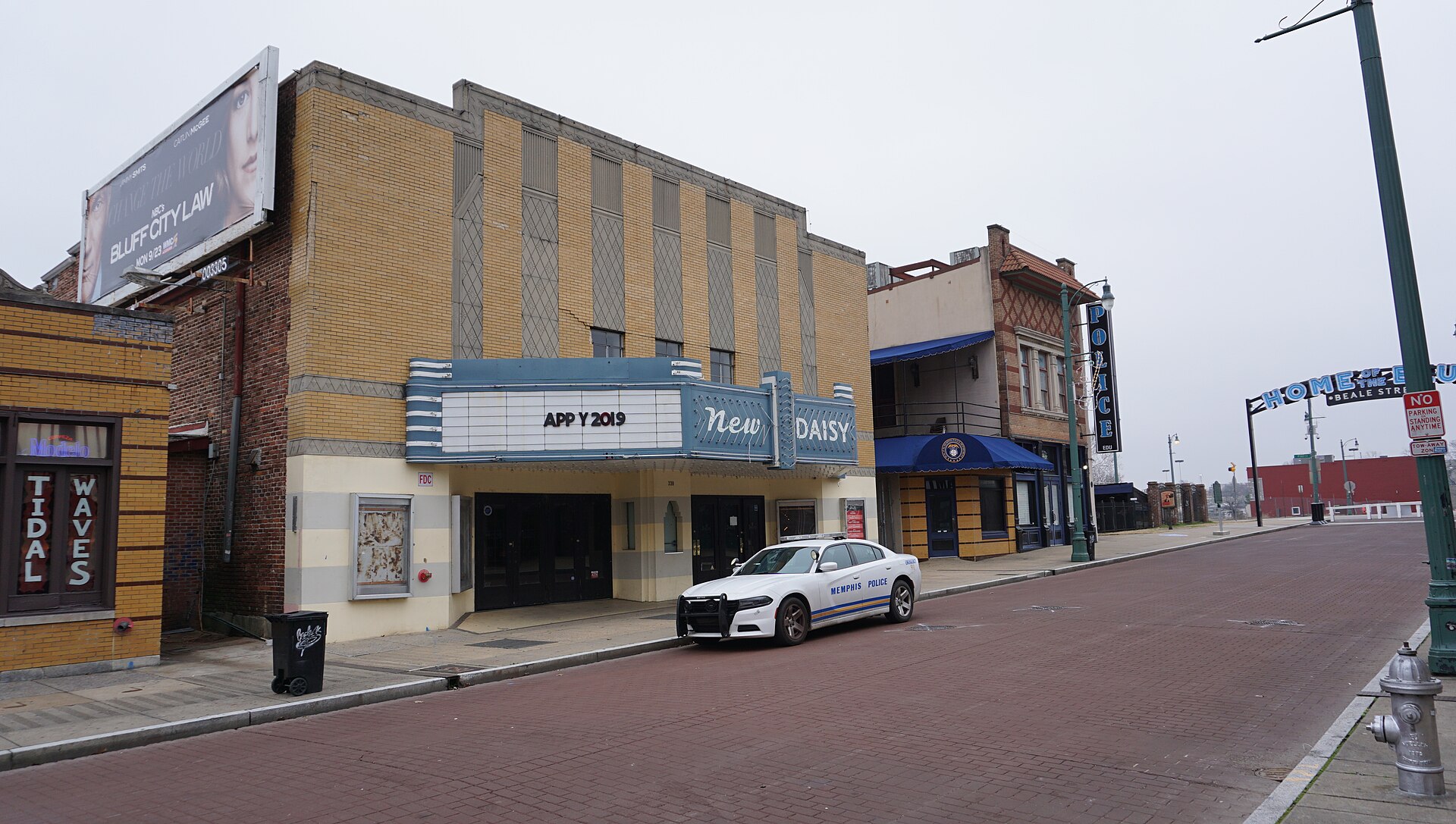 The New Daisy Theatre on Beale Street in Memphis