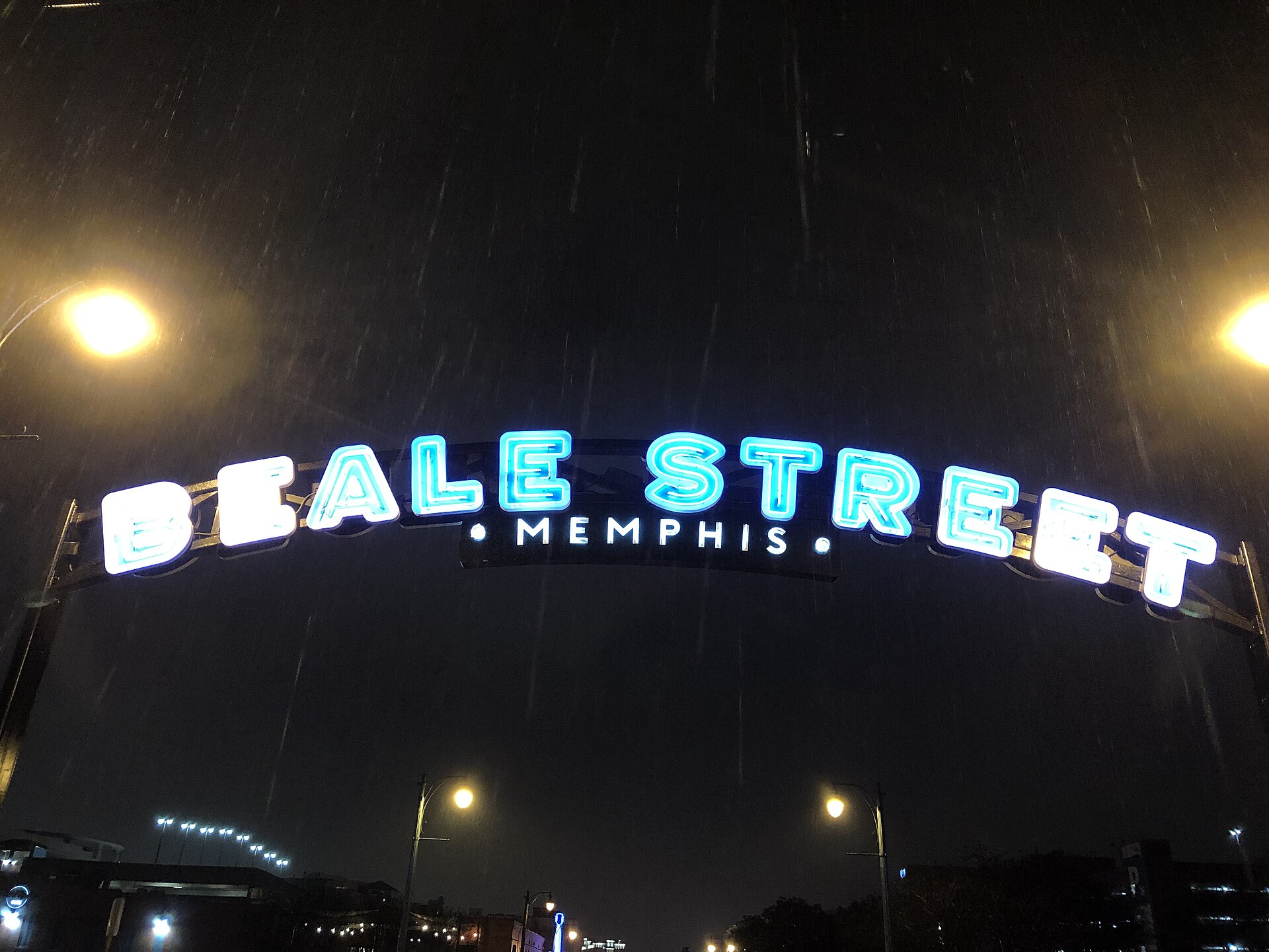 Beale Street in Memphis, Tennessee