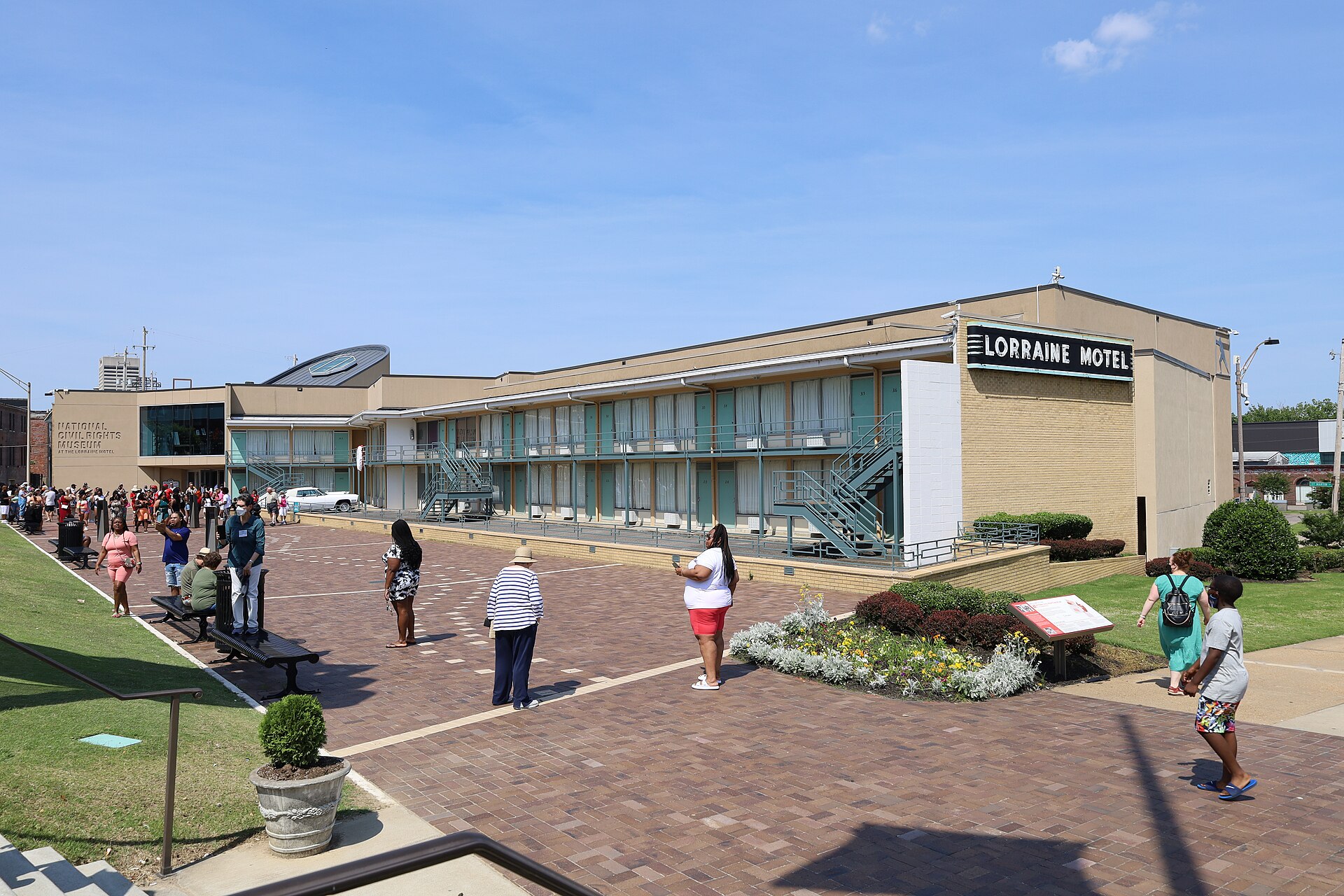 The National Civil Rights Museum in Memphis, Tennessee