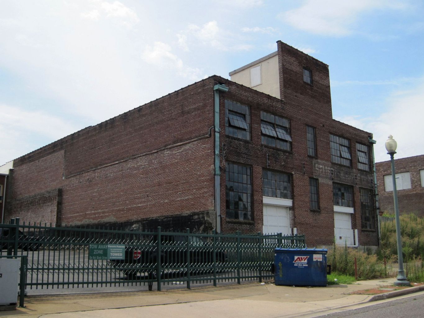 An industrial building in the South Main District of Memphis, Tennessee