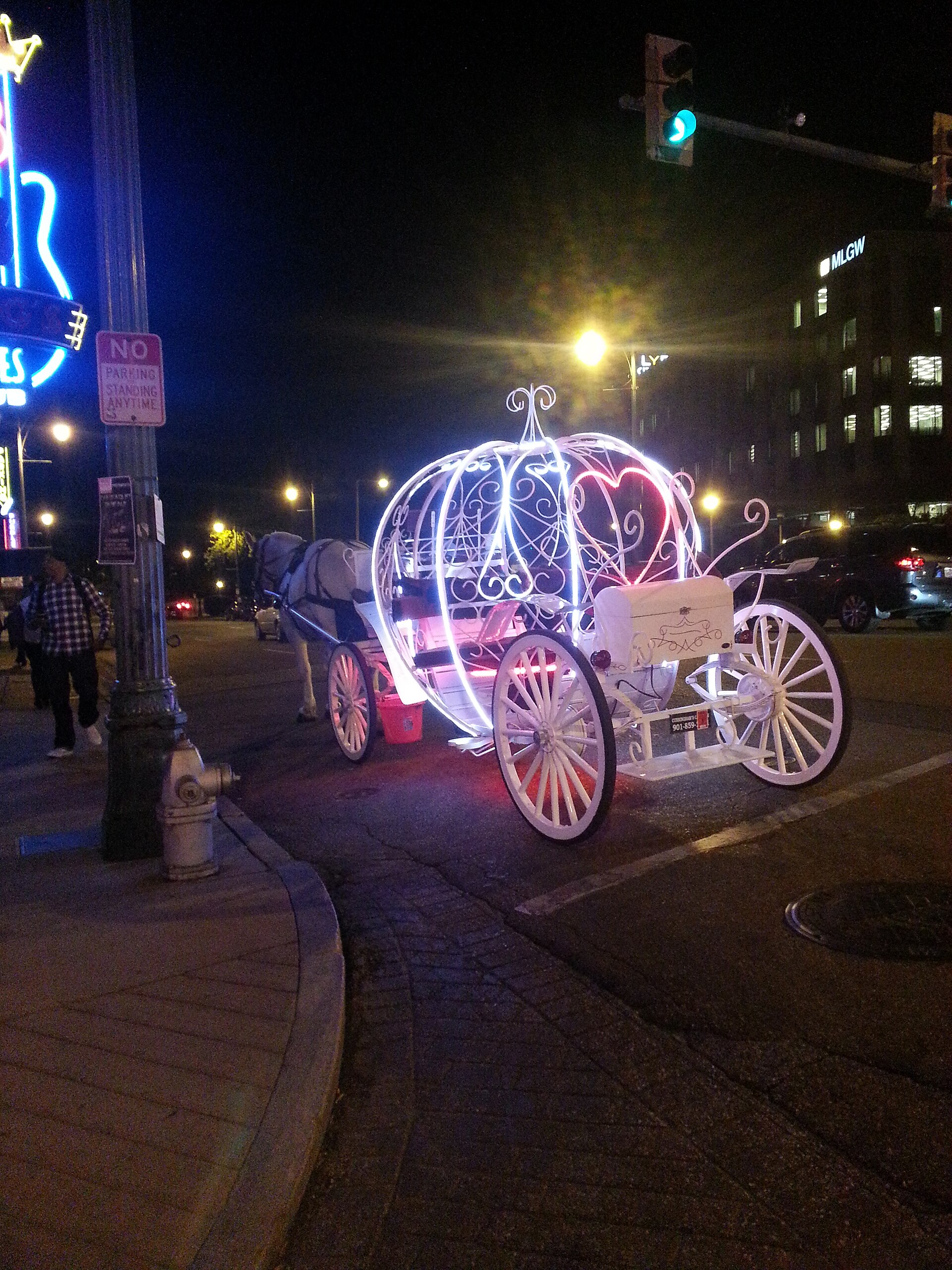 A street in Memphis, Tennessee