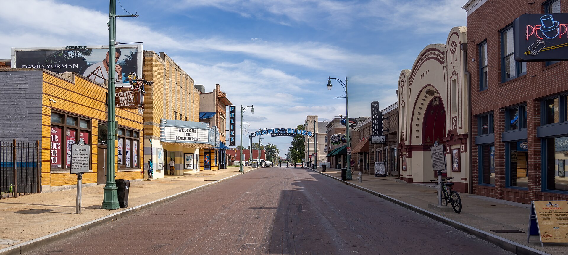Beale Street in Memphis, Tennessee