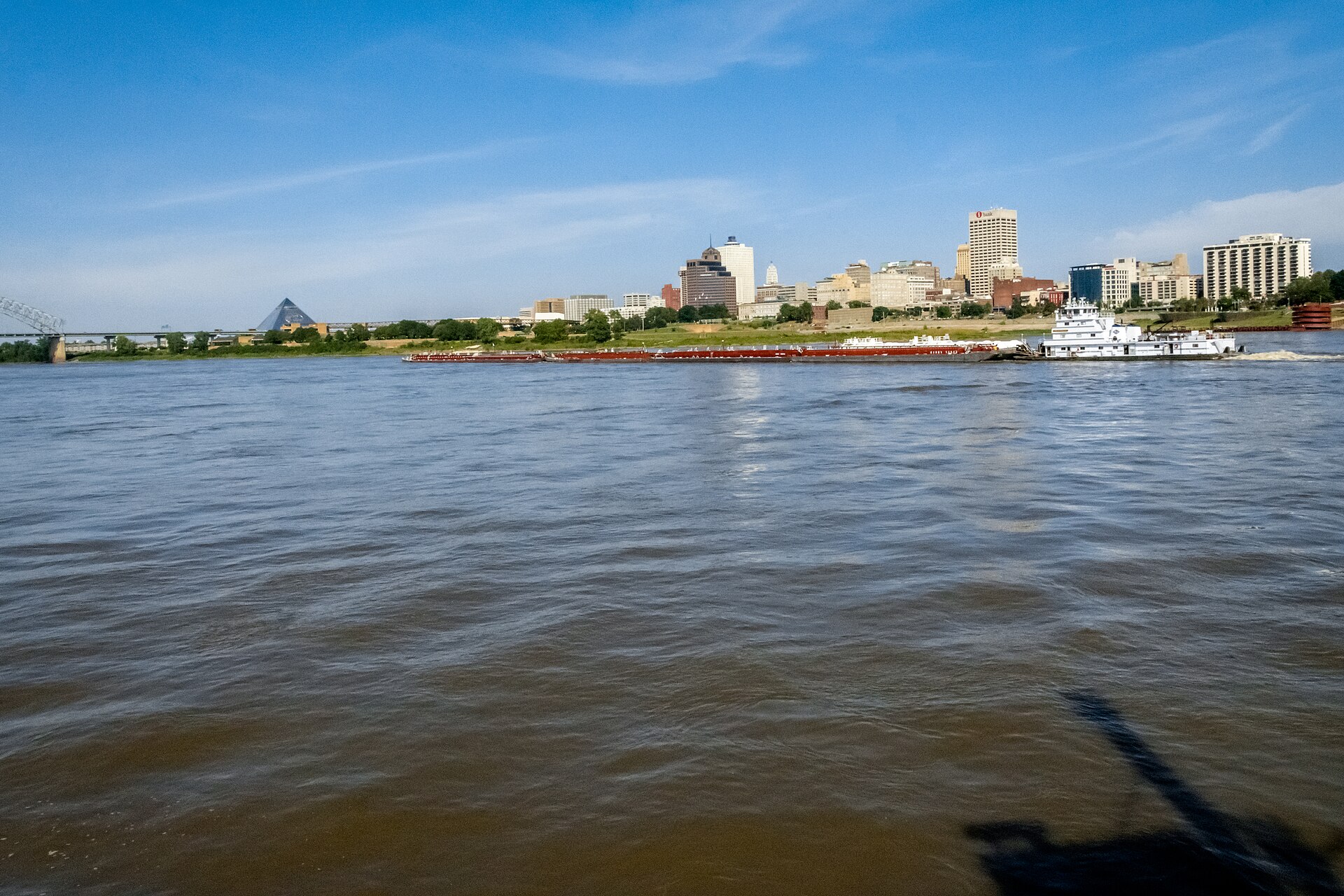 A scene in Memphis, Tennessee