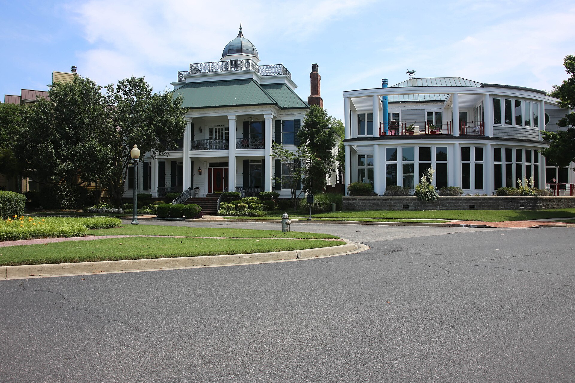 The Harbor Town neighborhood in Memphis, Tennessee