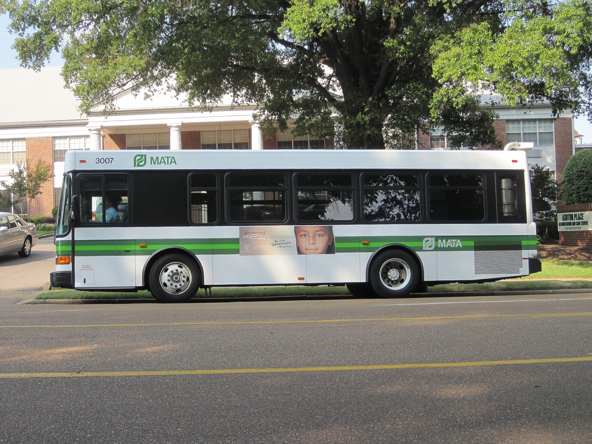 A MATA Plus paratransit bus in Memphis, Tennessee