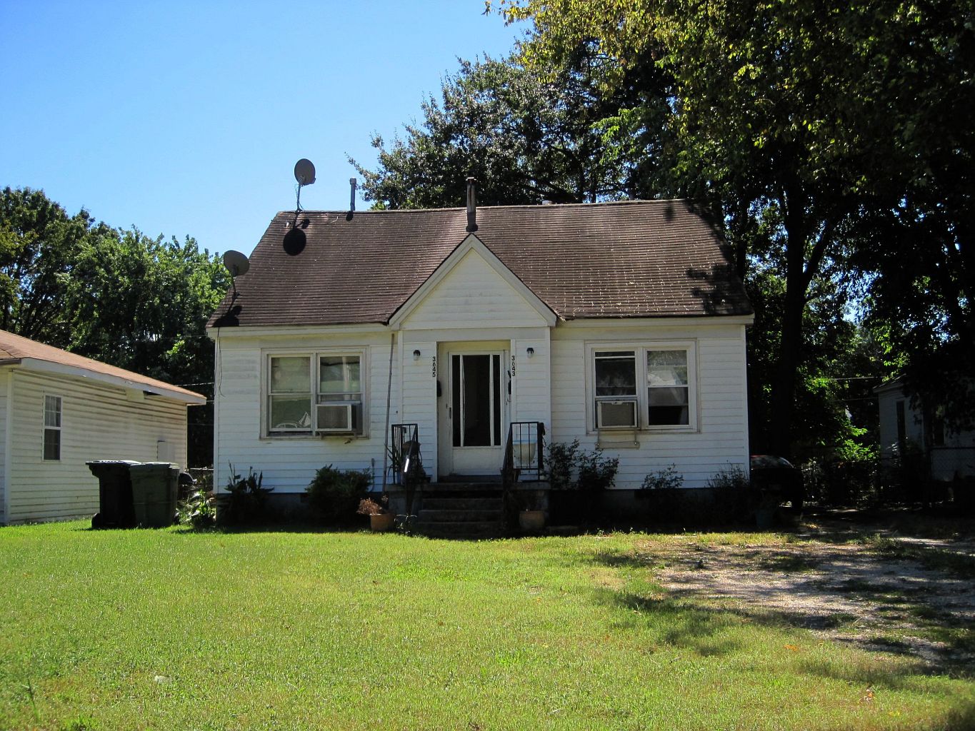 Street view in the Orange Mound neighborhood of Memphis, Tennessee