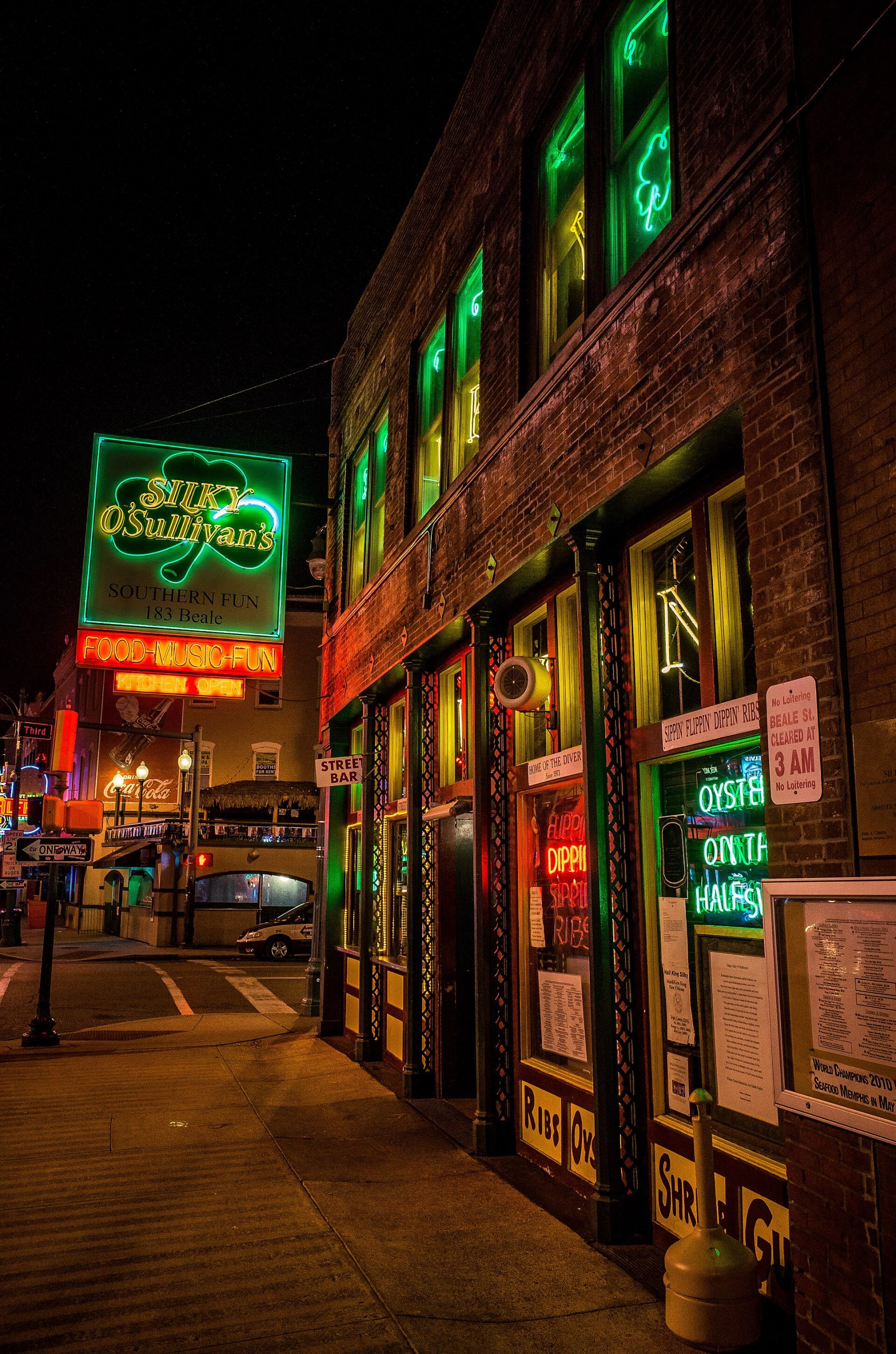 Beale Street in Memphis