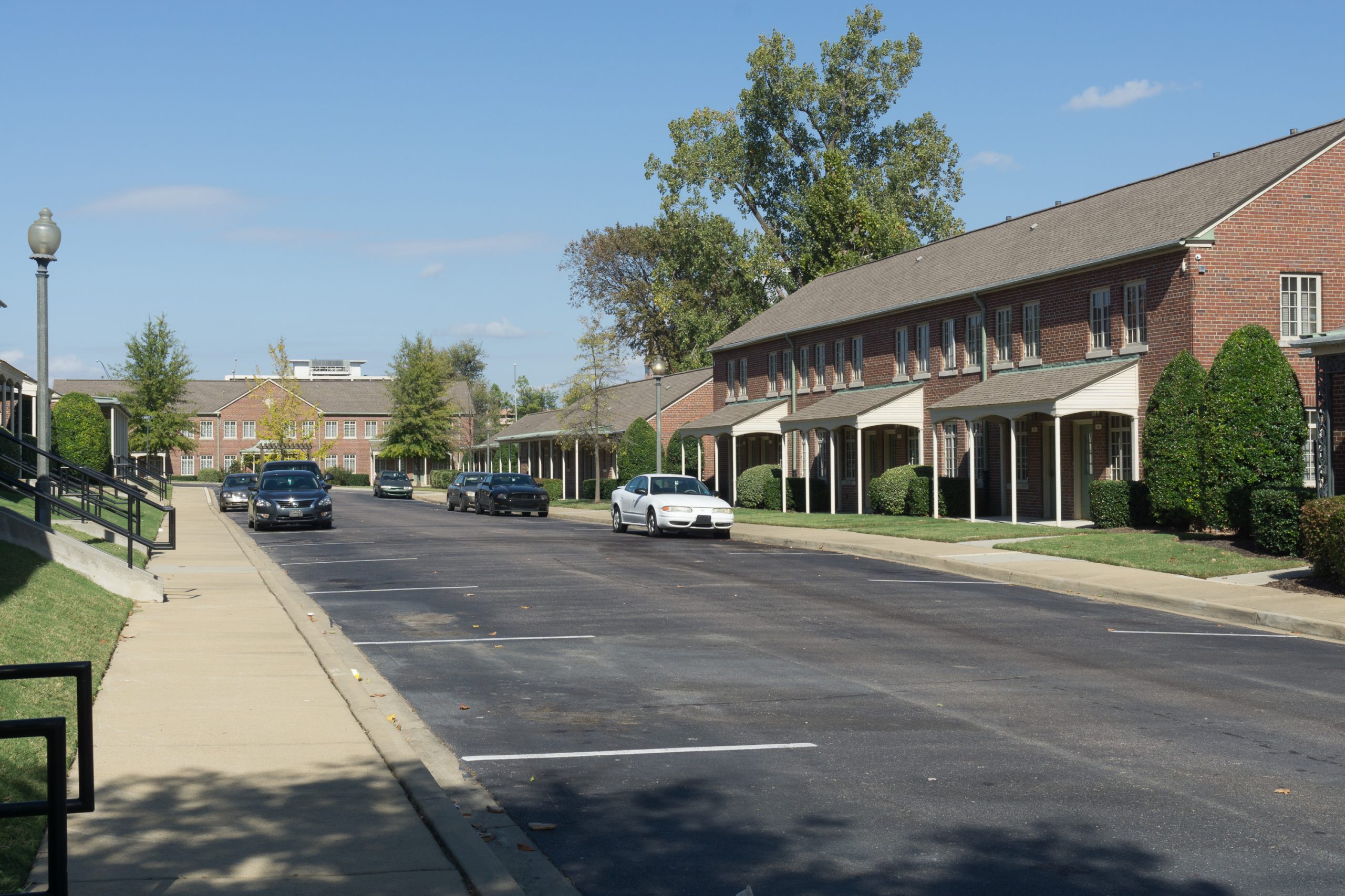 Lauderdale Courts public housing project, also known as Uptown Square, in Memphis, Tennessee